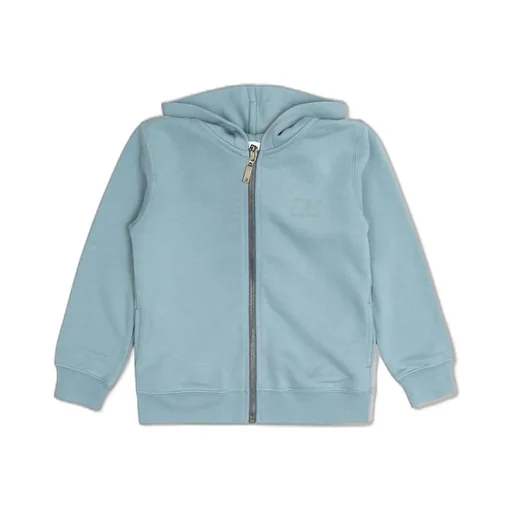 Golden Goose Kids Logo Printed Zipped Hoodie