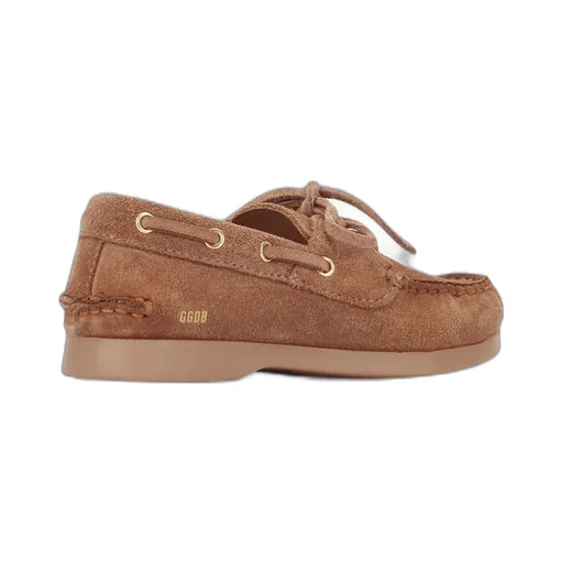 Golden Goose Kids Cruise Suede Loafers