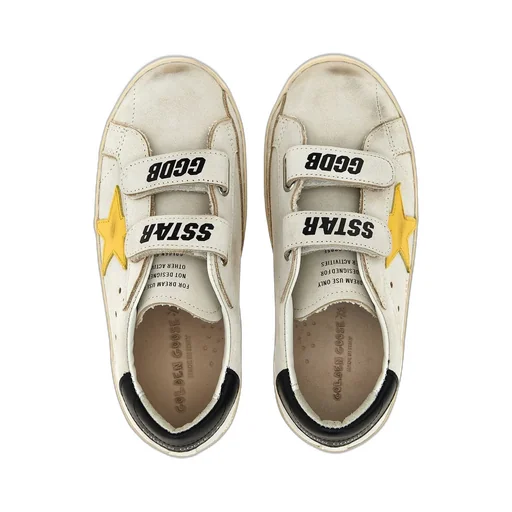 Golden Goose Kids Old School Touch-Strap Sneakers