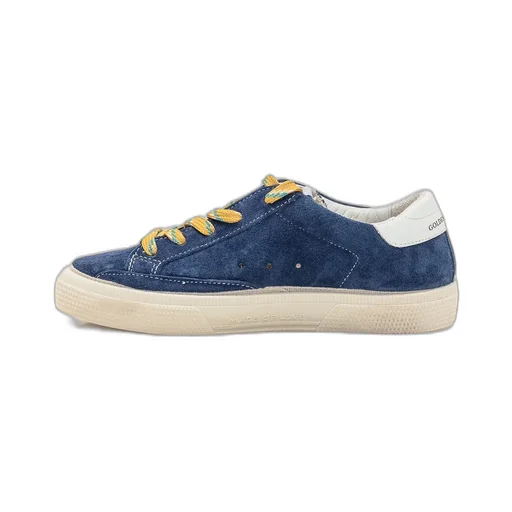 Golden Goose Kids May Star Patch Sneakers