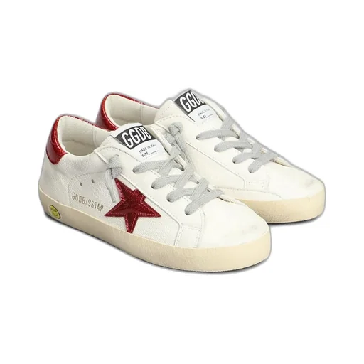 Golden Goose Kids Super-Star Lace-Up Sneakers