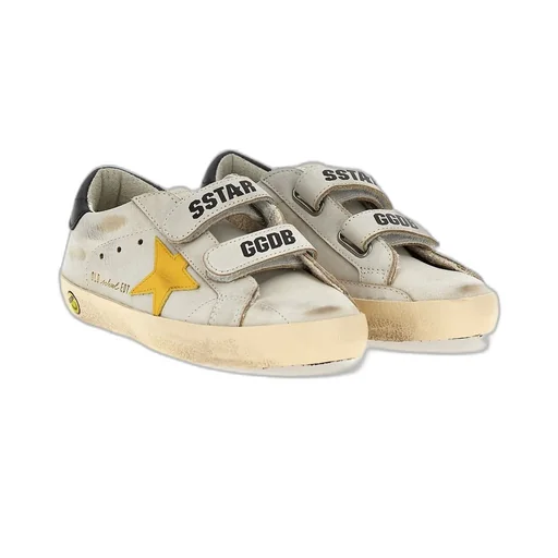 Golden Goose Kids Old School Touch-Strap Sneakers