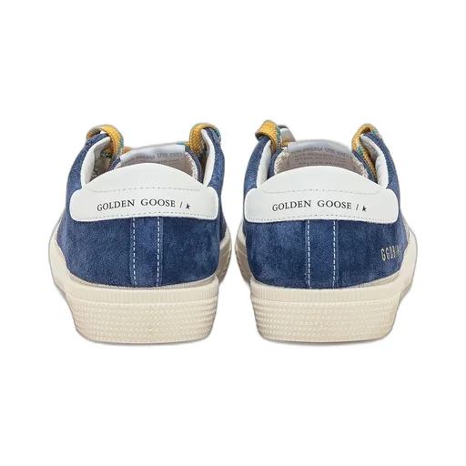 Golden Goose Kids May Star Patch Sneakers