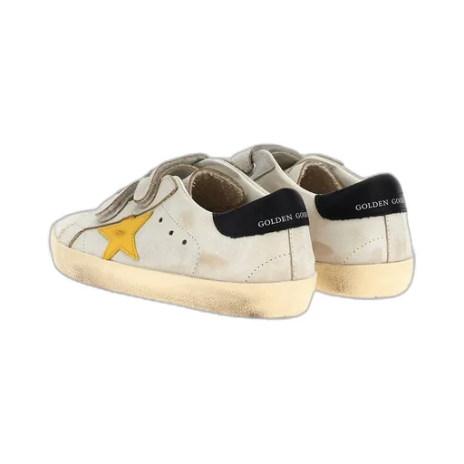 Golden Goose Kids Old School Touch-Strap Sneakers