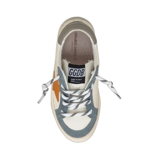 Golden Goose Kids May Star Patch Sneakers