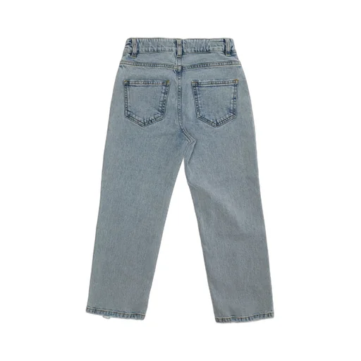 Golden Goose Kids Journey Logo Embroidered Jeans
