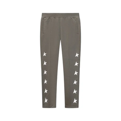 Golden Goose Kids Star-Printed Tapered-Leg Track Pants