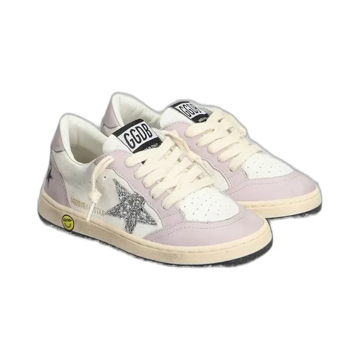 Golden Goose Kids Ball Star Lace-Up Sneakers