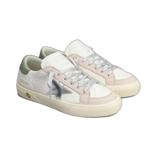 Golden Goose Kids May Lace-Up Sneakers