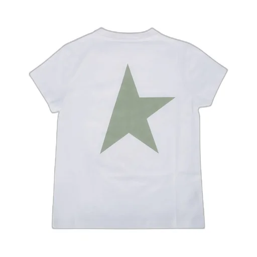 Golden Goose Kids Logo Printed Crewneck T-Shirt