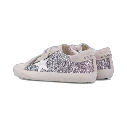 Golden Goose Kids Old School Sequined Sneakers