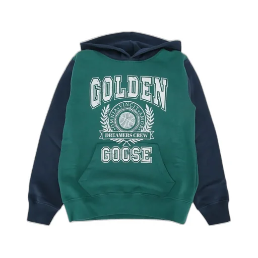 Golden Goose Kids Hooded Printed Sweatshirt