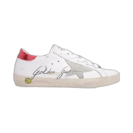 Golden Goose Kids Distressed Lace-Up Sneakers