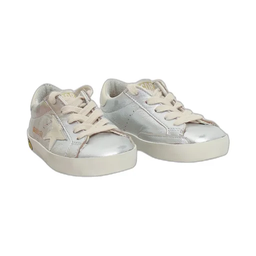Golden Goose Kids Superstar Lace-Up Sneakers
