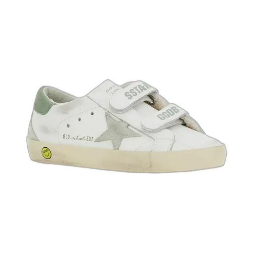Golden Goose Kids Old School Touch Strap Sneakers