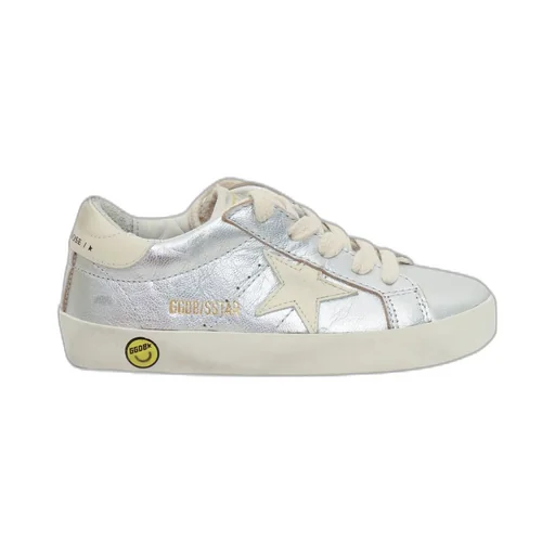 Golden Goose Kids Superstar Lace-Up Sneakers
