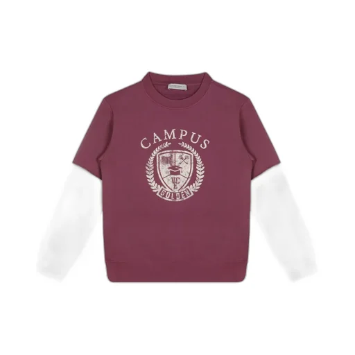 Golden Goose Kids Layered Crewneck Sweatshirt