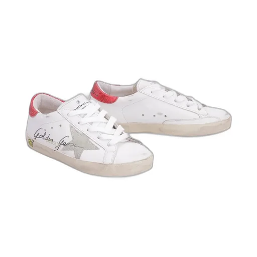 Golden Goose Kids Distressed Lace-Up Sneakers