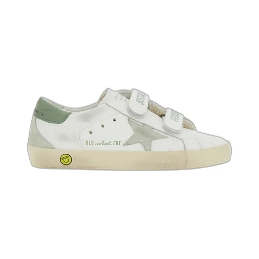 Golden Goose Kids Old School Touch Strap Sneakers