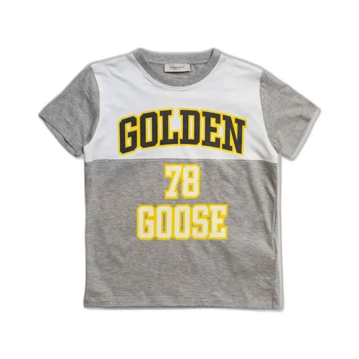 Golden Goose Kids Logo Printed T-Shirt