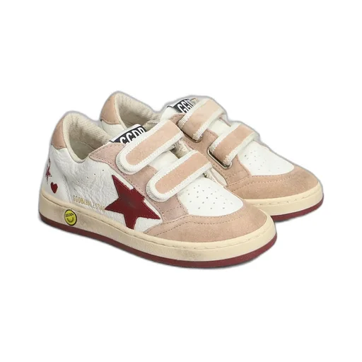 Golden Goose Kids Ball Star Touch Strap Sneakers