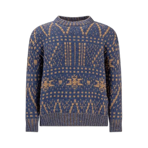 Golden Goose Kids Patterned Knit Sweater