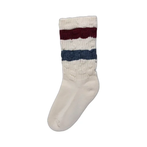 Golden Goose Kids Stripes Distressed Socks