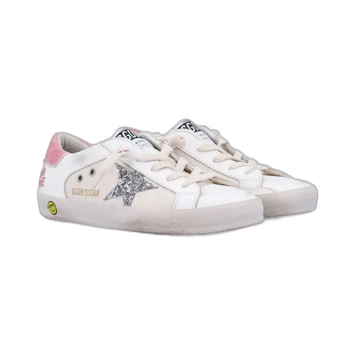 Golden Goose Kids Super Star Double Quarter Sneakers