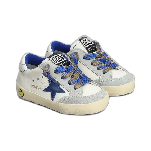 Golden Goose Kids Star Patch Lace-Up Sneakers