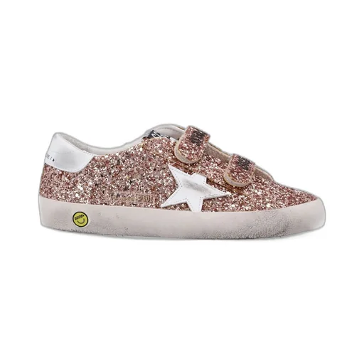 Golden Goose Kids Old School Glitter Sneakers