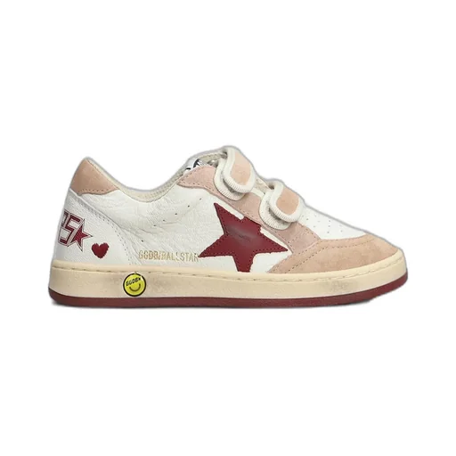 Golden Goose Kids Ball Star Touch Strap Sneakers