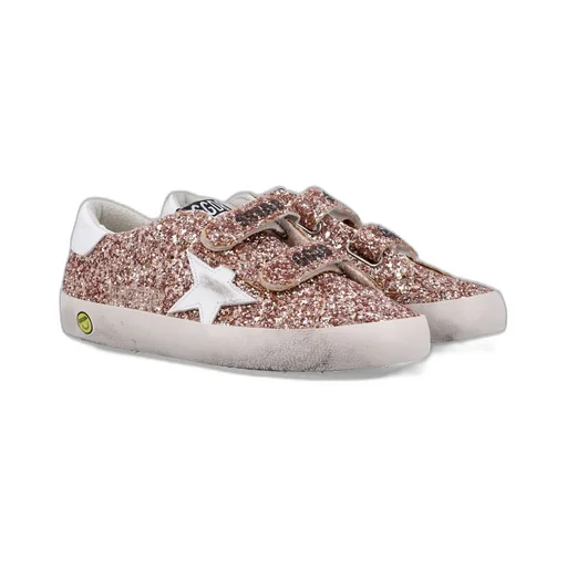 Golden Goose Kids Old School Glitter Sneakers
