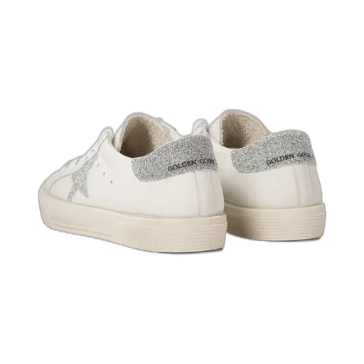 Golden Goose Kids May Star-Patch Sneakers