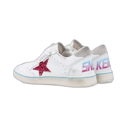Golden Goose Kids Ballstar Sequin Embellished Sneakers