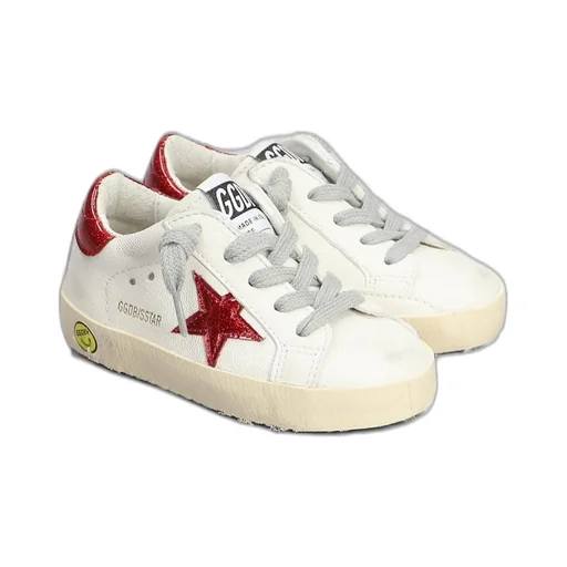 Golden Goose Kids Super-Star Lace-Up Sneakers