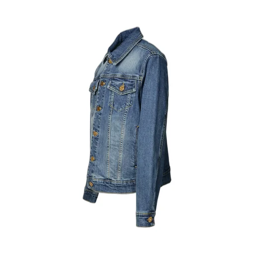 Golden Goose Kids Logo Printed Denim Jacket