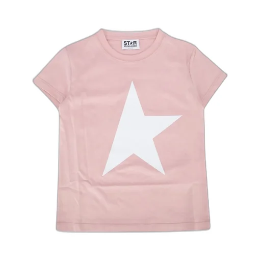 Golden Goose Kids Star Printed Crewneck T-Shirt