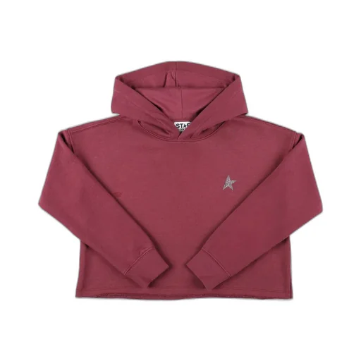 Golden Goose Kids Small Star Printed Hoodie