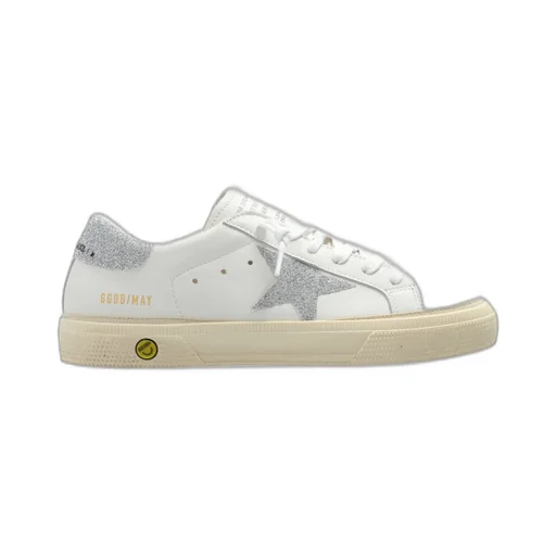 Golden Goose Kids Round-Toe Lace-Up Sneakers