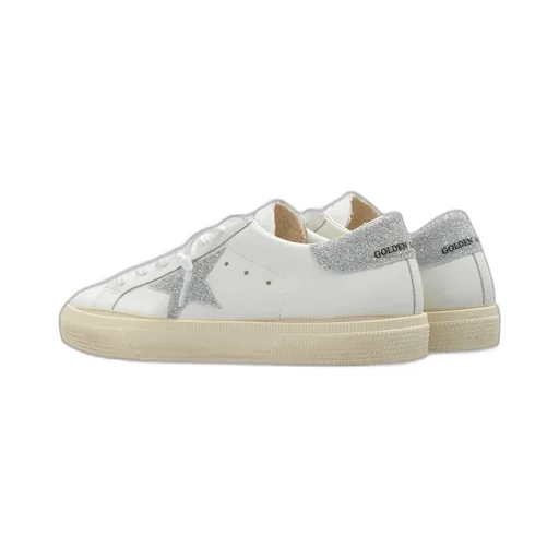 Golden Goose Kids Round-Toe Lace-Up Sneakers
