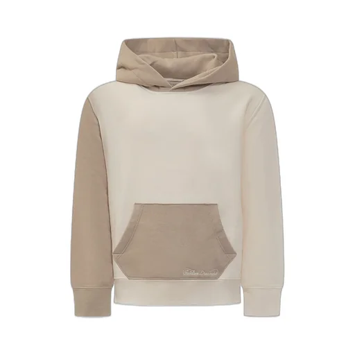 Golden Goose Kids Logo Embroidered Jersey Hoodie