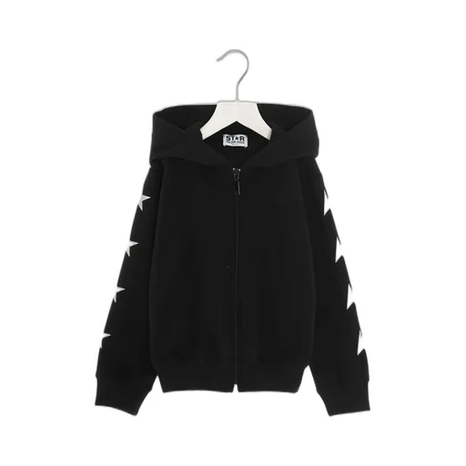 Golden Goose Kids Star Printed Zip-Up Hoodie