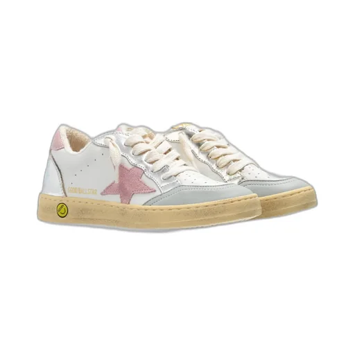 Golden Goose Kids Star Patch Lace-Up Sneakers