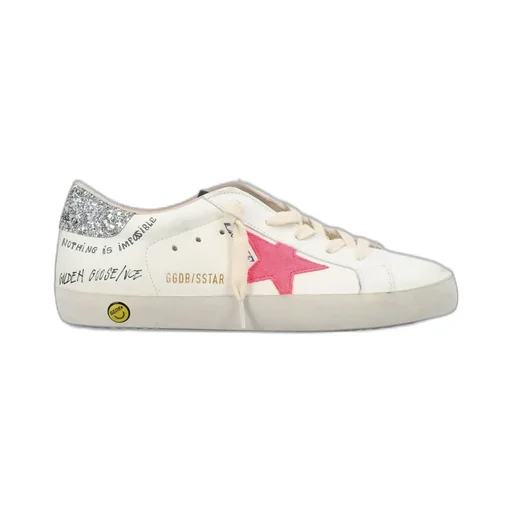 Golden Goose Kids Super-Star Lace-Up Sneakers