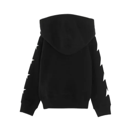 Golden Goose Kids Star Printed Zip-Up Hoodie
