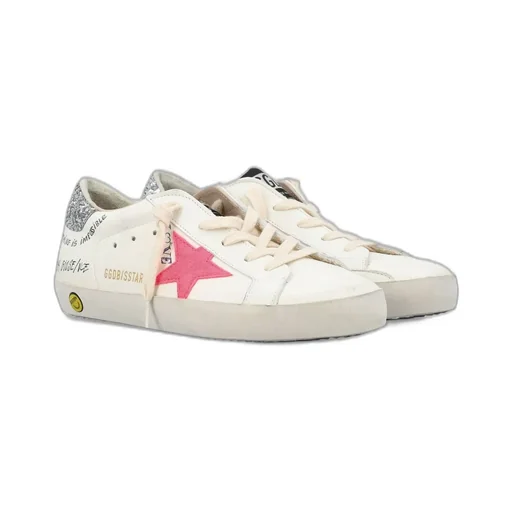 Golden Goose Kids Super-Star Lace-Up Sneakers