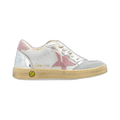 Golden Goose Kids Star Patch Lace-Up Sneakers