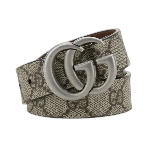 Gucci Kids Double G Buckle Belt
