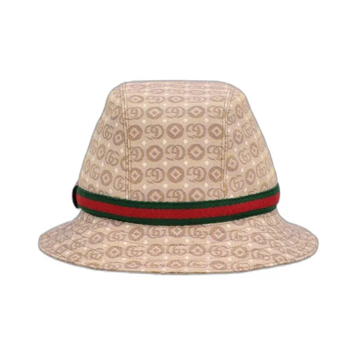 Gucci Kids Allover Gg Logo Printed Bucket Hat
