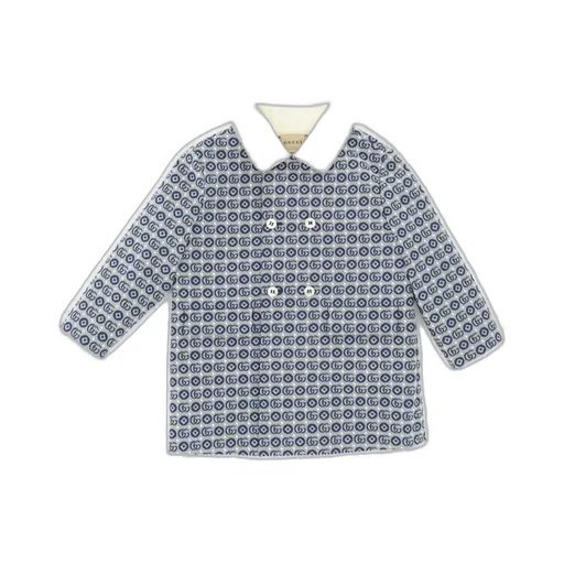 Gucci Kids Double G Geometric Coat